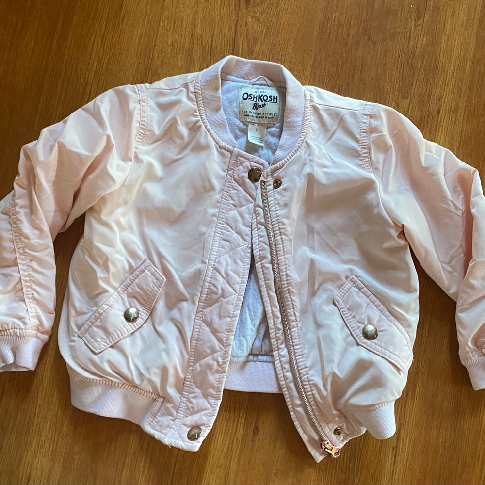 Oshkosh B’gosh pink bomber jacket
